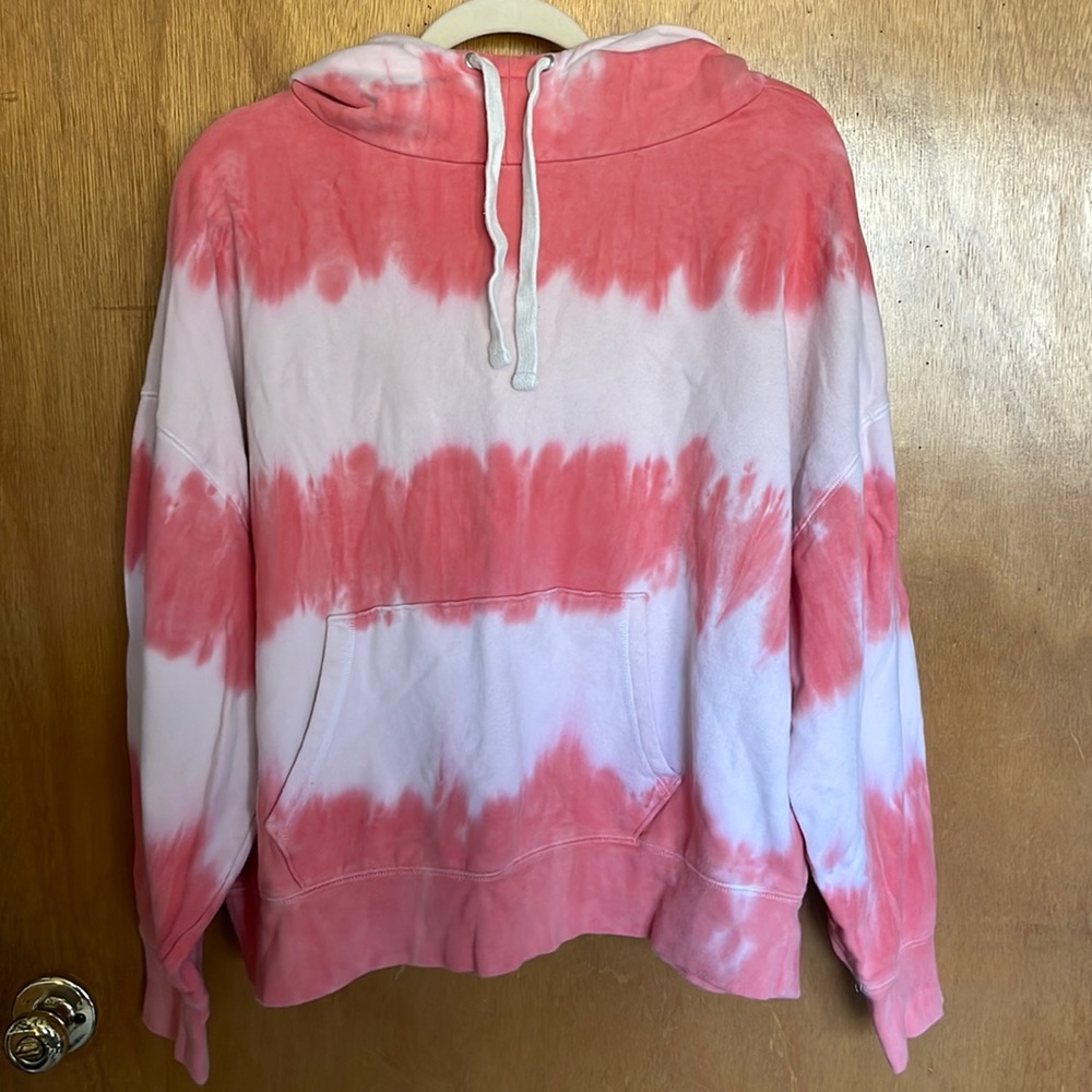 GAP pink tie dye hoodie!